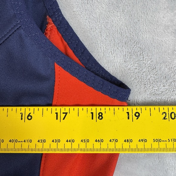 Nike Full Zip UCONN Huskies Vest Women's Navy & Red Size L - Picture 7 of 9